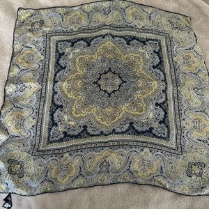 Saks fifth ave 100% silk scarf